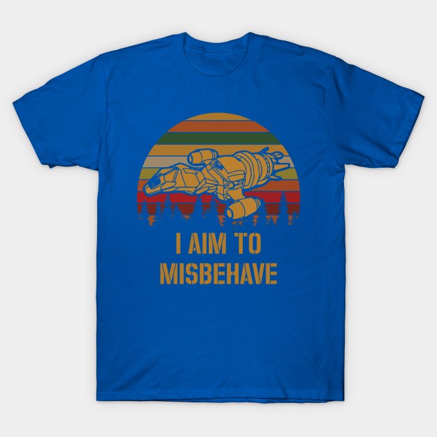 I aim to Misbehave 3 T-Shirt by guyo ther